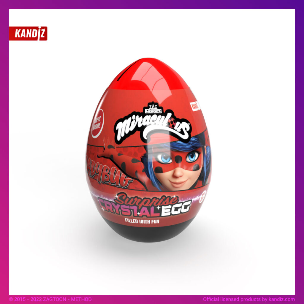 Surprise Crystal Egg Miraculous Ladybug X Kandiz